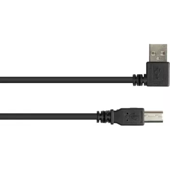 Good Connections USB 2.0 laidas Type-A kampuotas į Type-B - juodas - 0,5 m