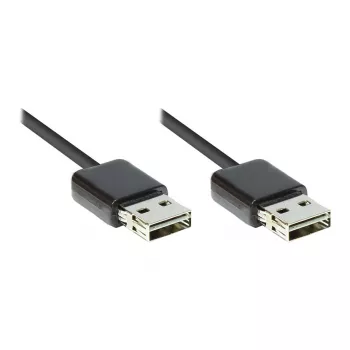 Good Connections USB 2.0 High-Speed EASY kabelis A kištukas į A kištuką, 2 m, juodas