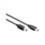 Good Connections USB 3.0 kabelis A-B juodas 0.5m
