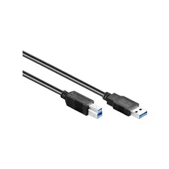 Good Connections USB 3.0 laidas A į B, juodas, 1 m (2710-S01)