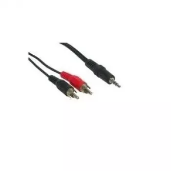 GoodConnections 3,5 mm stereo jack – 2x RCA male audio kabelis 2,5 m juodas AS-352C