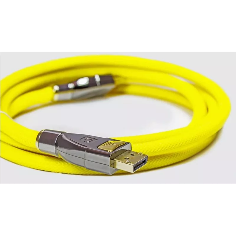 GoodConnections Alcasa Python DisplayPort 1.4 kabelis 8K 60Hz 2m vyriškas į vyrišką auksu padengtas GC-M0074