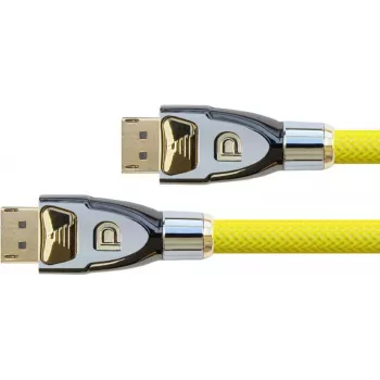 GoodConnections Alcasa Python DisplayPort 1.4 kabelis 8K 60Hz 2m vyriškas į vyrišką auksu padengtas GC-M0074