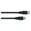 GoodConnections Alcasa UK30P-AA-010S USB 3.2 Gen 1 USB-A į USB-A laidas (1 m, juodas)