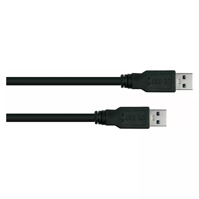 GoodConnections Alcasa UK30P-AA-010S USB 3.2 Gen 1 USB-A į USB-A laidas (1 m, juodas)