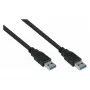 GoodConnections Alcasa UK30P-AA-030S USB 3.2 Gen 1 laidas – USB-A į USB-A, 3 m, juodas