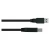 GoodConnections Alcasa UK30P-AB-005S USB 3.2 Gen 1 laidas, USB-A į USB-B, 0,5 m, juodas