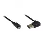GoodConnections Alcasa USB 2.0 A to Micro-B laidas 2m, kampuotas, auksu padengtas