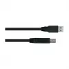 GoodConnections Alcasa USB 3.2 Gen 1 kabelis A į B 1.8m juodas