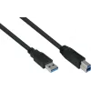 GoodConnections Alcasa USB 3.2 Gen 1 kabelis A į B 1.8m juodas