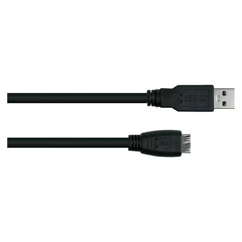 GoodConnections Alcasa USB 3.2 Gen 1 laidas, USB-A į Micro-USB B, 1 m, juodas