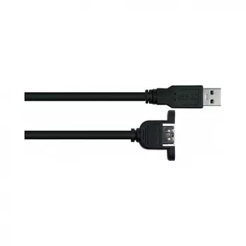 GoodConnections Alcasa USB 3.2 Gen 1 ilginamasis laidas, USB-A vyriškas į USB-A vyrišką, 2 m, juodas