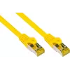GoodConnections Cat.7 RJ45 pataisos kabelis - 25 m, geltonas, S/FTP PiMF, be halogenų, 600MHz (8070R-250Y)