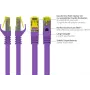 GoodConnections Cat.7 S/FTP tinklo kabelis su RNS® fiksatoriaus apsauga, 40 m, violetinės spalvos 8070R-400V