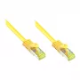 GoodConnections Cat.7 S/FTP RJ45 jungiamasis laidas, 10m, geltonas, 600MHz, be halogenų, su užrakto apsauga