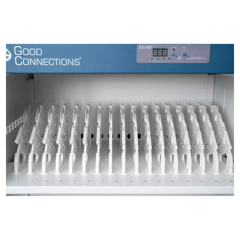 GoodConnections GEMMA N32 nešiojamųjų kompiuterių įkrovimo spinta balta/mėlyna