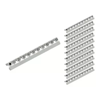GoodConnections numeriniai žymekliai LC šviesolaidiniams kabeliams, žymėjimas nuo 10 iki 254,00 cm dešimtimis, 10 vienetų rinkinys, Good Connections® (GC-N0071)