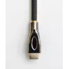 GoodConnections PYTHON serijos didelės spartos HDMI kabelis su eternetu, 4K UHD 60Hz, 18Gbps, auksuoti kontaktai, nailono pynimas, 3m, juodas (GC-M0018)