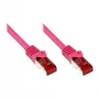 GoodConnections RNS® Cat. 6 S/FTP pataisos kabelis su užrakto apsauga, 20 m, purpurinis