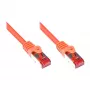 GoodConnections RNS® Cat.6 S/FTP pataisos kabelis su užrakto apsauga, oranžinis, 20m (8060-200O)
