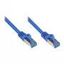GoodConnections RNS® Cat. 6A S/FTP Patch Cable su užrakto apsauga, be halogenų, 500 MHz, mėlynas, 20 m