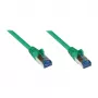 GoodConnections RNS® Cat.6A S/FTP Patch Cable su apsauga nuo užkabinimo, PiMF, LSZH, 500 MHz, žalia, 10 m (8060-H100G)