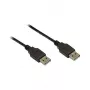 GoodConnections USB 2.0 A į A laidas, 1 m, juodas (2212-AA1S)