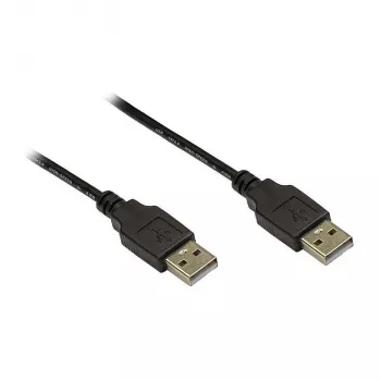 GoodConnections USB 2.0 Type-A į Type-A laidas, 1,8 m, juodas