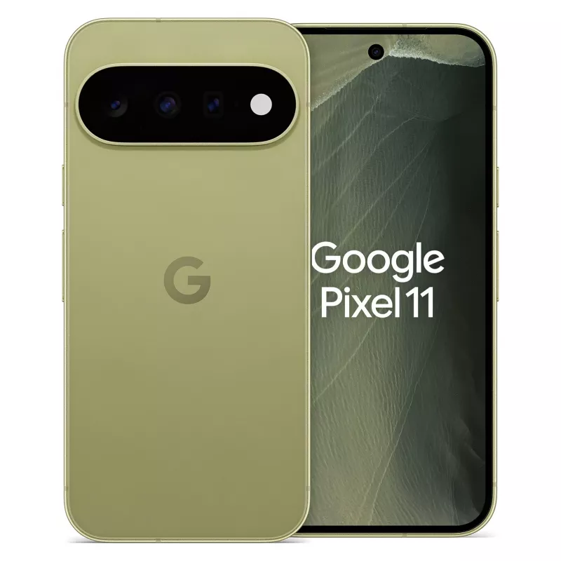 Google Pixel 11 5G išmanusis telefonas, 6,3 colio OLED 120Hz, 12GB RAM, 256GB atmintis, Dual SIM, Pistachio
