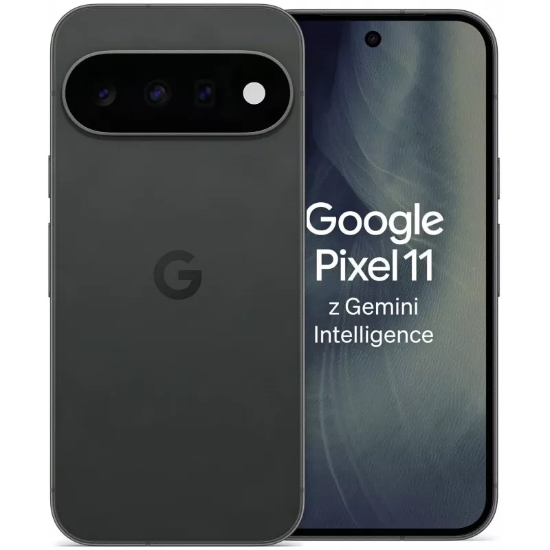 Google Pixel 11 5G išmanusis telefonas, 6.3 colio OLED 120Hz, 12GB RAM, 512GB, Obsidian, Dual SIM (JK/EU)