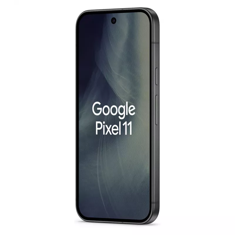Google Pixel 11 5G išmanusis telefonas, 6.3 colio OLED 120Hz, 12GB RAM, 512GB, Obsidian, Dual SIM (JK/EU)