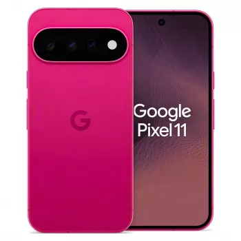 Google Pixel 11 5G išmanusis telefonas, 6,3 colio OLED 120Hz, 12GB RAM, 512GB, triguba kamera 48MP, Dual-SIM, Hibiscus