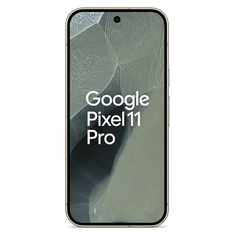 Google Pixel 11 Pro 5G išmanusis telefonas, 16GB RAM, 512GB atminties, 6,3 colio OLED 120Hz ekranas, alyvuogių, Dual SIM, Android 16