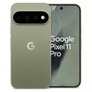 Google Pixel 11 Pro 5G išmanusis telefonas, 16GB RAM, 512GB atminties, 6,3 colio OLED 120Hz ekranas, alyvuogių, Dual SIM, Android 16