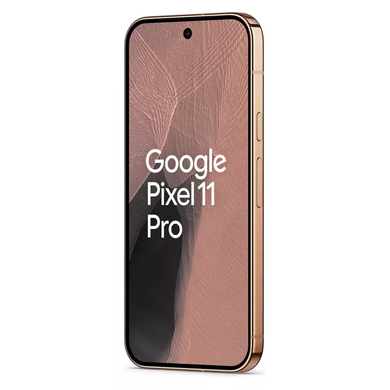 Google Pixel 11 Pro 5G išmanusis telefonas, 16GB RAM, 512GB atminties, 6,3 colio OLED 120Hz ekranas, Dual SIM, Canyon - JK/EU modelis