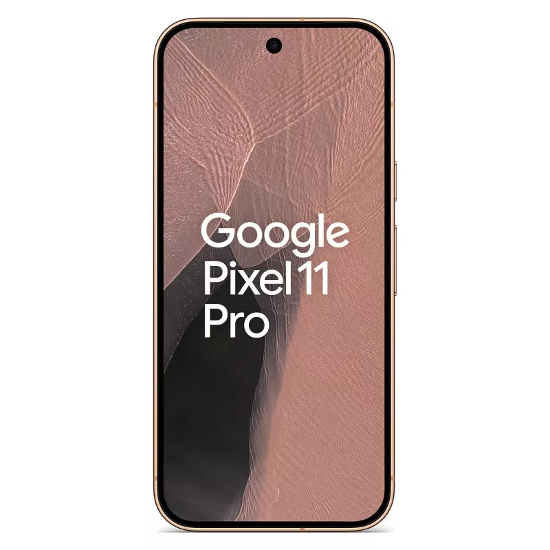 Google Pixel 11 Pro 5G išmanusis telefonas, 16GB RAM, 512GB atminties, 6,3 colio OLED 120Hz ekranas, Dual SIM, Canyon - JK/EU modelis