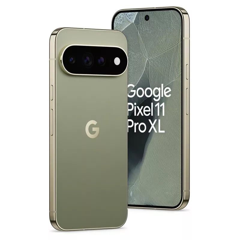 Google Pixel 11 Pro XL 5G išmanusis telefonas, 12GB RAM, 256GB, alyvuogės spalvos, Dual SIM, 6,8 colio OLED 120Hz