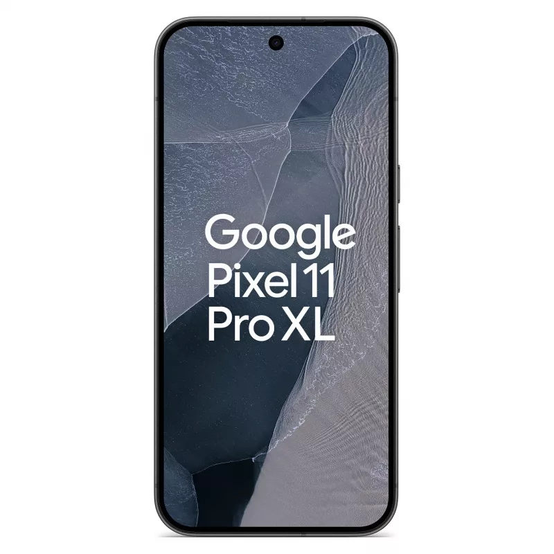 Google Pixel 11 Pro XL 5G išmanusis telefonas, 12GB RAM, 256GB atminties, Obsidian, Dual SIM, 6,8 colio OLED 120Hz ekranas, Android 16