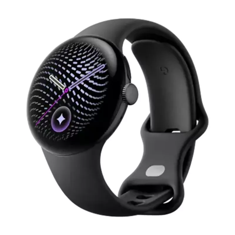 Google Pixel Watch 5 41mm BT Obsidian išmanusis laikrodis su Fitbit integracija, GPS, širdies ritmo stebėjimu, EKG, SpO2, 5 ATM atsparumu vandeniui, Wear OS, 32GB atmintimi