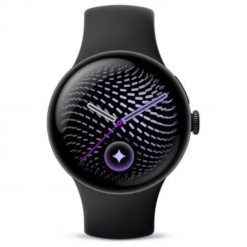 Google Pixel Watch 5 41mm BT Obsidian išmanusis laikrodis su Fitbit integracija, GPS, širdies ritmo stebėjimu, EKG, SpO2, 5 ATM atsparumu vandeniui, Wear OS, 32GB atmintimi