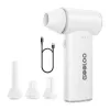 GOOLOO F3 Electric Blower - 130,000 RPM, 7500mAh, USB-C, White