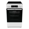 Gorenje GEC 5C41 WG Laisvai pastatoma elektrinė viryklė – balta, 50 cm, 70 L, 9 funkcijų