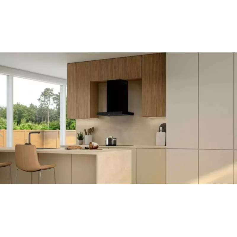 Gorenje WHT66236B Sieninis gaubtas juodos spalvos 650 m³/h