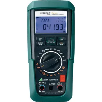 GOSSEN METRAWATT METRAHIT Energy skaitmeninis rankinis multimetras su DAkkS kalibracija CAT III 600 V, CAT IV 300 V (M249A)