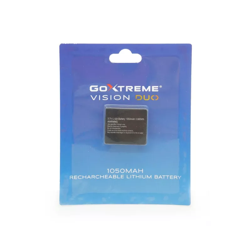 GoXtreme 1050mAh 3.7V Lithium-Ion Battery, skirta GoXtreme Vision DUO veiksmo kamerai