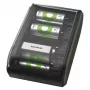GP Baterijų įkroviklis B361 su 4 kanalais, 2600 mAh, 2,8 V, juodas EU