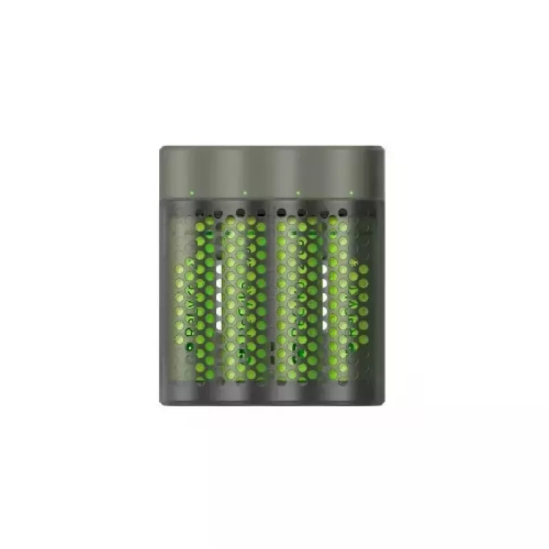GP Battery Charger M451 su 4x AAA įkraunamos baterijos 2700 mAh 1,2V Juoda EU