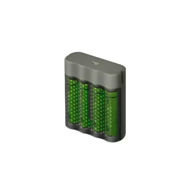 GP Battery Charger M451 su 4x AAA įkraunamos baterijos 2700 mAh 1,2V Juoda EU