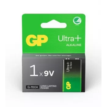 GP Ultra Plus šarminės AA baterijos, 4 vnt. pakuotė – 1,5 V LR6 ilgaamžė galia didelės galios įrenginiams