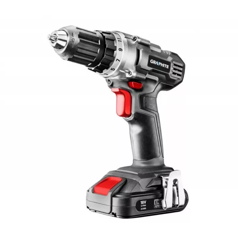 GRAPHITE 58G000 Atsuktuvo gręžtuvas Energy+ 18V 1250 RPM
